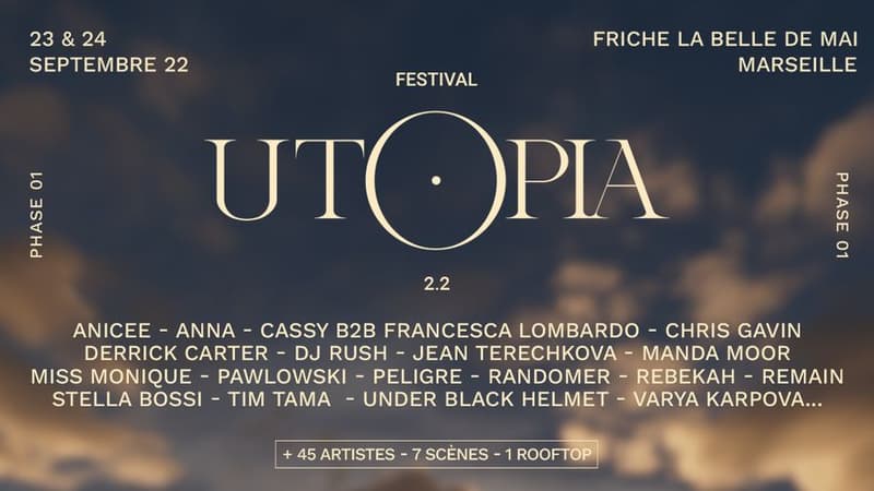 UTOPIA FESTIVAL AVEC BFM MARSEILLE PROVENCE