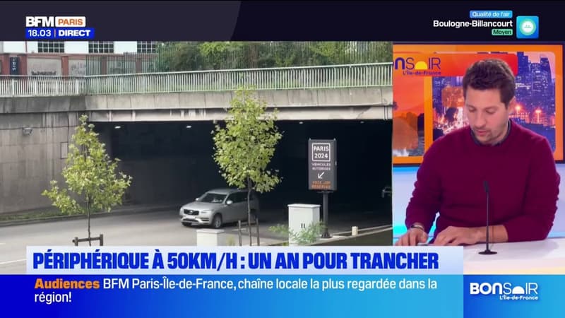 Périphérique à 50 km/h: Anne Hidalgo et le ministre des Transports laissent un an pour faire le bilan de la mesure 