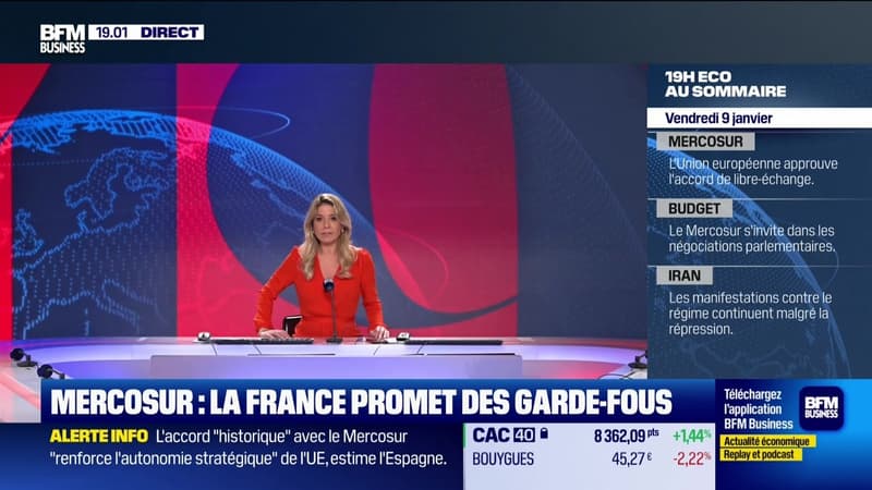 Le 19h Eco - vendredi 9 janvier