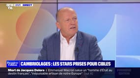 "On a affaire à des groupes de jeunes très déterminés, qui sont capables du pire": Bruno Pomart, président du think tank "initiative sécurité intérieure', réagit à l'augmentation des cambriolages chez les stars