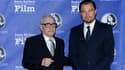 Martin Scorsese et Leonardo DiCaprio en 2014