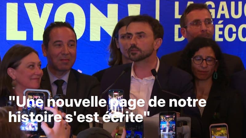 À Lyon, Grégory Doucet revendique la victoire, face à Jean-Michel Aulas