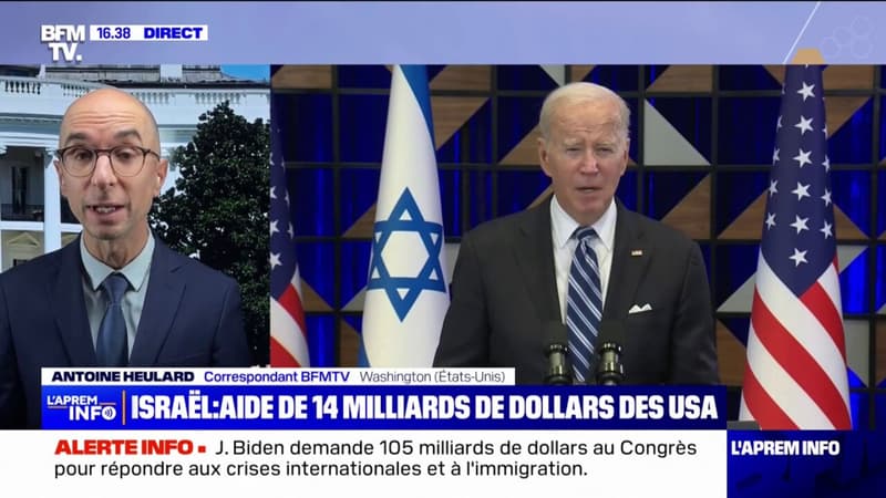 Joe Biden demande au Congrès une aide exceptionnelle de 14,3 milliards de dollars pour soutenir Israël