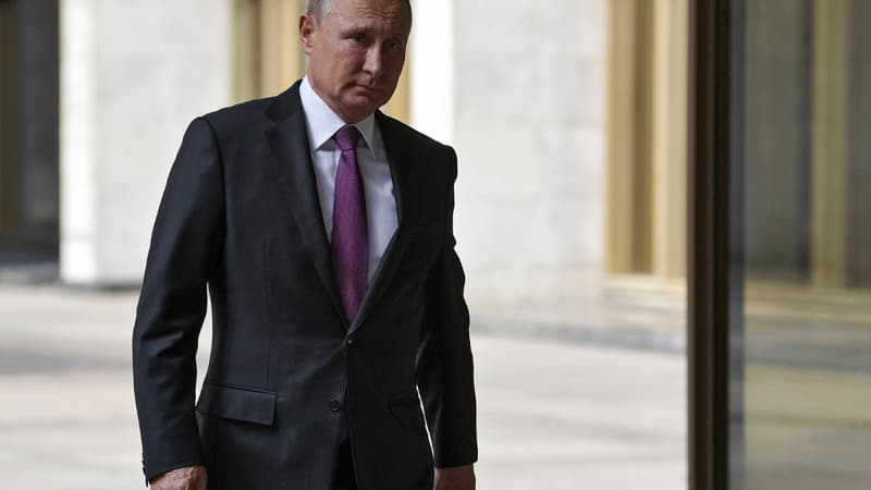 Le président russe Vladimir Poutine à Moscou, le 9 septembre 2018