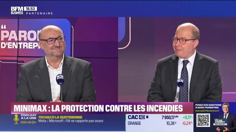 Pascal Bichet (Minimax France) : Minimax, la protection contre les incendies - 01/02