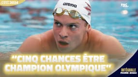 JO 2024 / Natation (H) : “J’ai envie d’être champion olympique, j’ai cinq chances pour le faire”, ambitionne Marchand