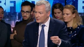 Bruno Le Maire sur BFMTV, le 21 janvier 2018.