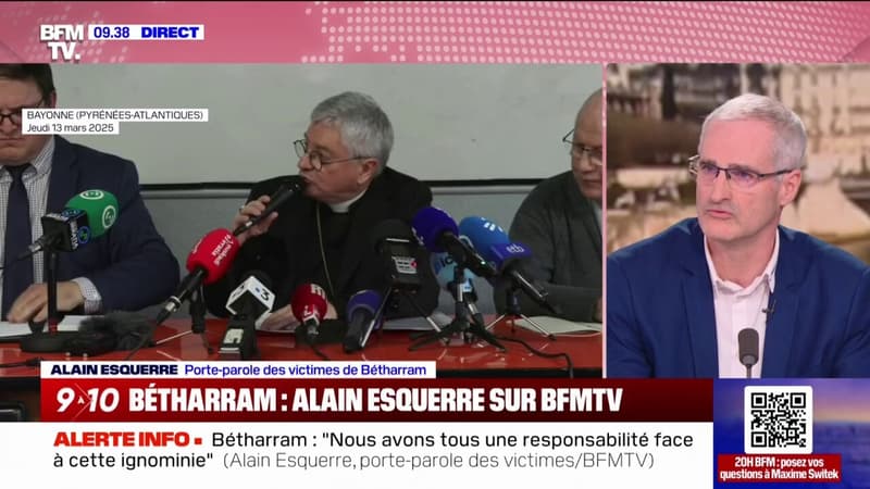 Bétharram: "Ces hommes d'église ont trahi leur mission", affirme Alain Esquerre, porte-parole des victimes