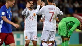 Isco et Alvaro Morata