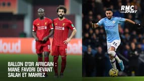 Mané favori du Ballon d'or africain devant Salah et Mahrez