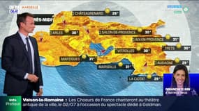 Météo Bouches-du-Rhône: un ciel parfaitement dégagé et des températures estivales ce vendredi, 31°C à Marseille