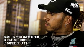 Hamilton veut amener plus de diversité dans le monde de la F1