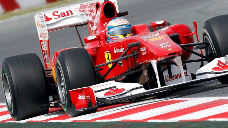 La Ferrari de Fernando alonso