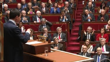 Manuel Valls à l'Assemblée nationale.