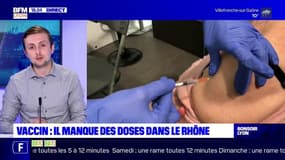 Vaccin : il manque des doses dans le Rhône