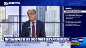 Nvidia dépasse les 5.000 milliards de dollars de capitalisation