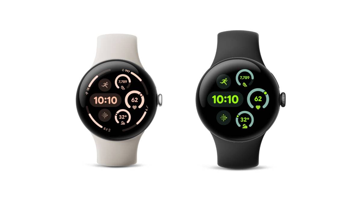 La Google Pixel Watch 3 arrive en deux tailles d'écran: 41 mm et 45 mm