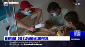 Le Havre: des clowns pour rendre visite aux enfants hospitalisés