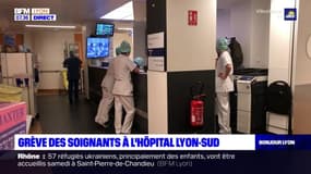 Rhône: grève des soignants à l'hôpital Lyon-Sud