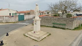 La statue de La Vierge Marie à La Flotte-en-Ré