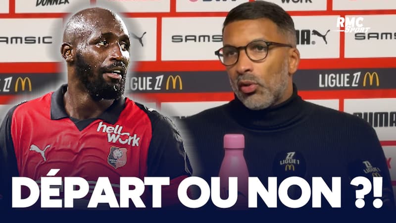 Rennes : "Un choix de performance", Beye calme le jeu sur un départ de Seko Fofana... sans fermer totalement la porte