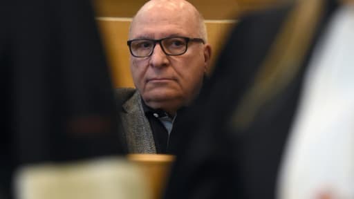 Jacques Cassandri, "cerveau" présumé du casse de la Société générale de Nice, au tribunal de Marseille, le 12 février 2018