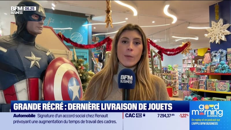 Morning Retail : Grande Récré, dernière livraison de jouets, par Eva Jacquot - 20/12