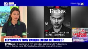 L'histoire du jour: le Lyonnais Tony Parker en une de Forbes