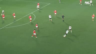 Le but de Morgan Jean-Pierre avec Fleury, le 21/11/2025