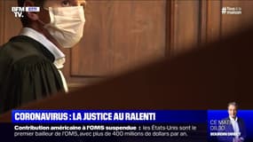 Confinement: avec la fermeture des tribunaux, la justice en France tourne au ralenti