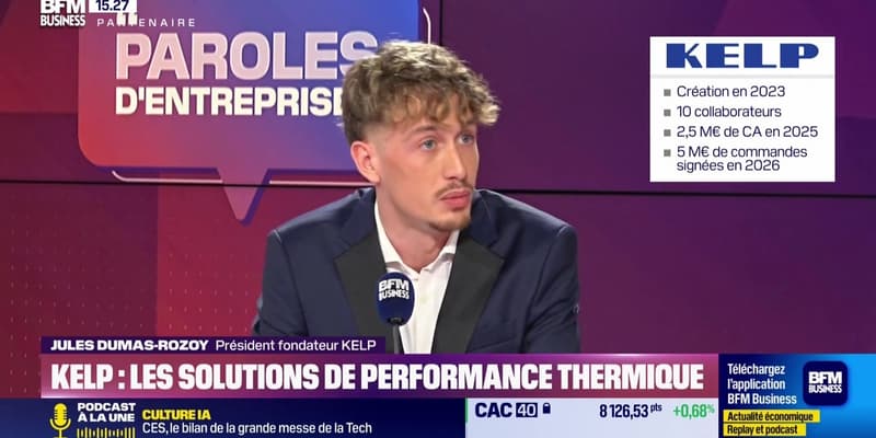 Jules Dumas-Rozoy (KELP) : KELP, les solutions de performance thermique - 31/01