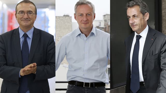Des trois candidats à la présidence de l'UMP, Nicolas Sarkozy arrive en tête.