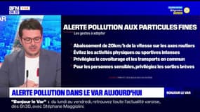 Var: alerte pollution aux particules fines ce mardi