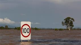 Inondations à Rockhampton, dans le Queensland. La situation a continué de se détériorer mardi dans une partie du nord-est de l'Australie, théâtre d'inondations sans précédent depuis un demi-siècle, avec de nouvelles évacuations de populations et un impact