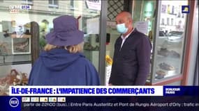 Ile-de-France: l'impatience des commerçants