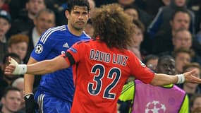 Diego Costa et David Luiz