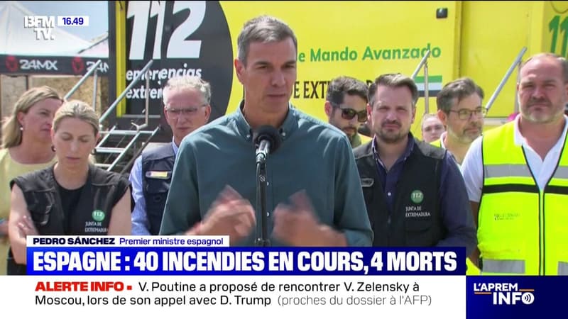 Incendies en Espagne: 
