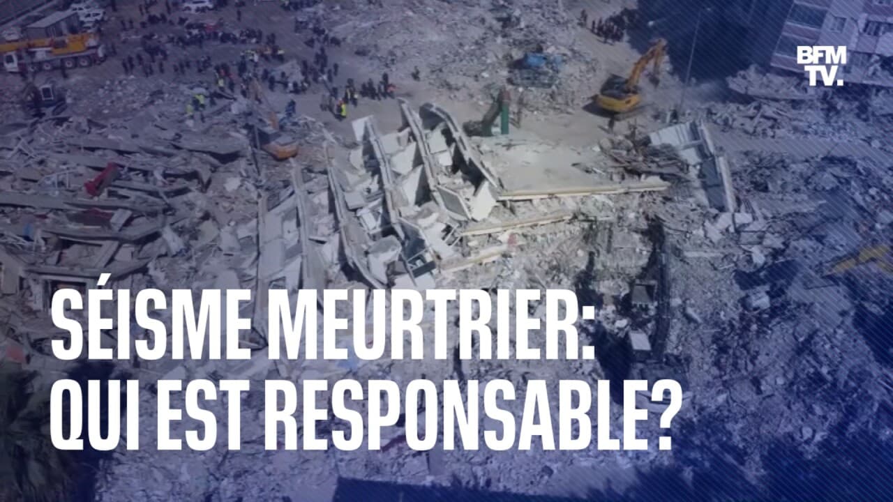 Séisme meurtrier qui est responsable?