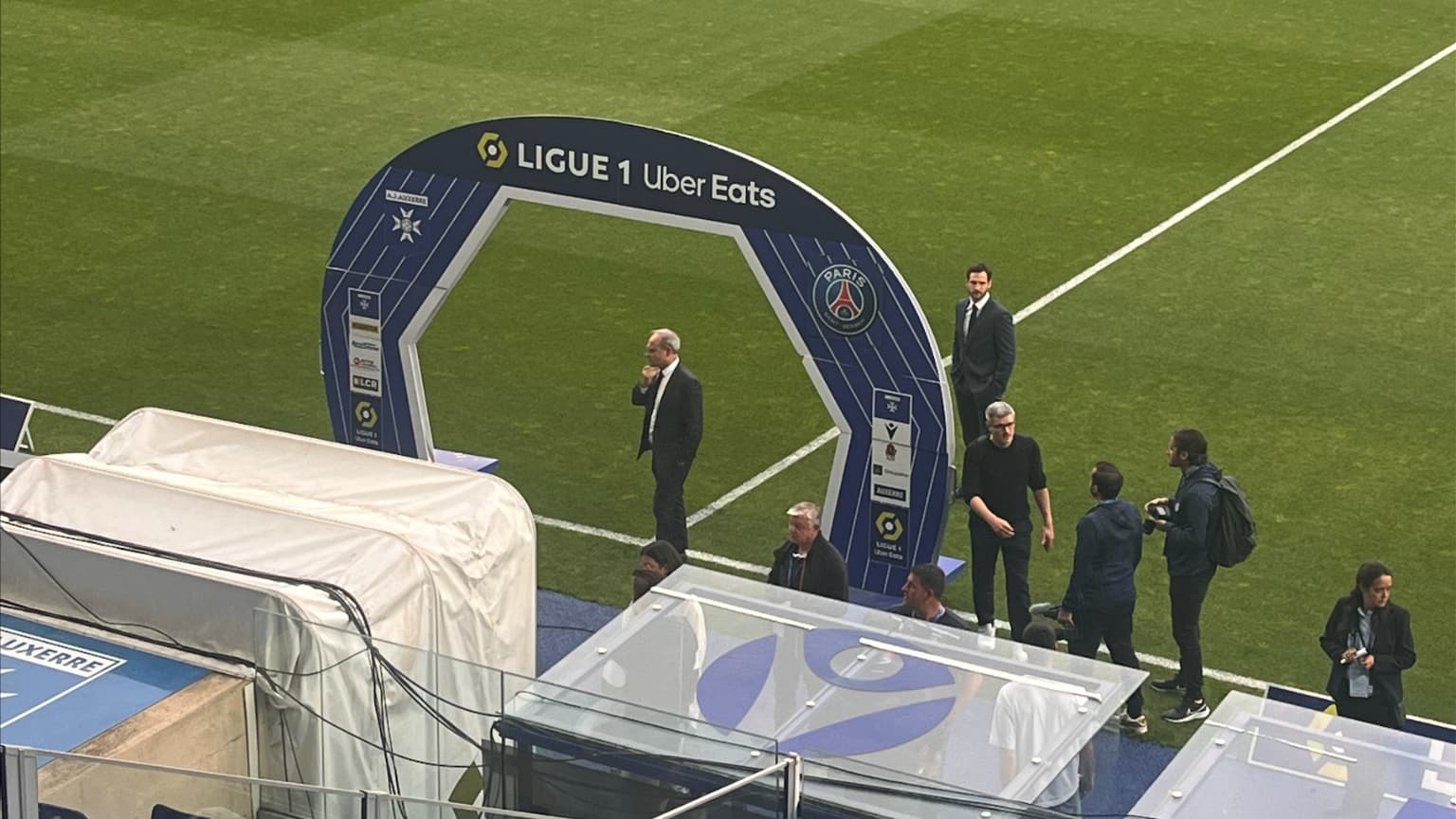 Luis Campos avant Auxerre-PSG