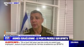 Olivier Rafowicz (porte-parole de l’armée israélienne): "Depuis le départ, on a tout fait pour que les civils ne soient pas impliqués"