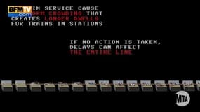 La société de transport new-yorkaise explique les retards des métros en jeu vidéo 