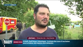 Canicule et sécheresse: "J’entendais un crépitement", un incendie s'est déclaré à quelques mètres de chez Jérôme