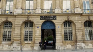 Le ministère de la Justice à Paris
