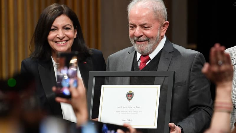 Anne Hidalgo et Lula.