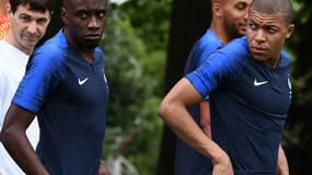 Blaise Matuidi et Kylian Mbappé