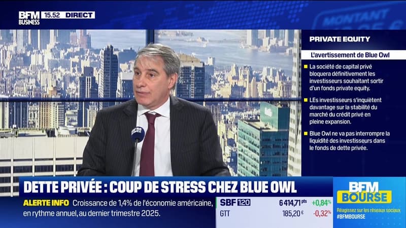 La bourse cash : "Le gel des retraits sur Blue Owl Capital est un signal négatif !" - 20/02