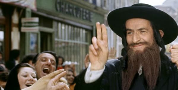 Louis de Funès dans "Rabbi Jacob" en 1973