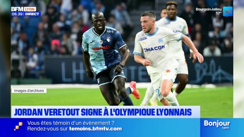 Jordan Veretout signe à l'Olympique lyonnais