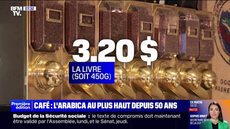 Le prix du café au plus haut depuis 50 ans