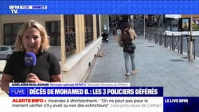 Mort de Mohamed à Marseille: les trois policiers ont été déférés